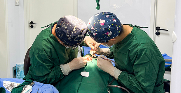 通力配合完成一项高质量种植修复手术，保障安全、效率与效果